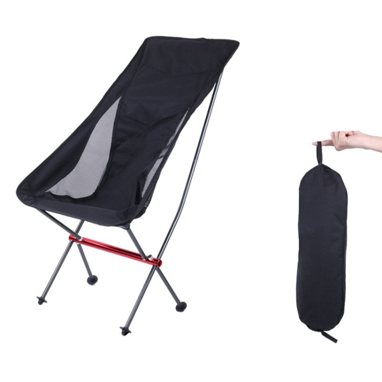 Camping Leisure Fishing Aluminum Alloy Portable Folding Chair, Size:Large