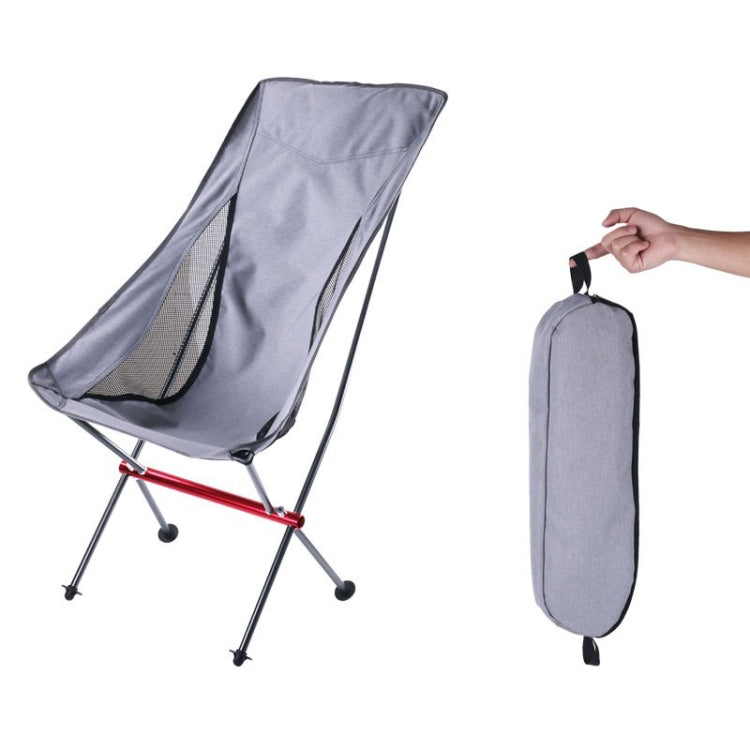 Camping Leisure Fishing Aluminum Alloy Portable Folding Chair, Size:Large