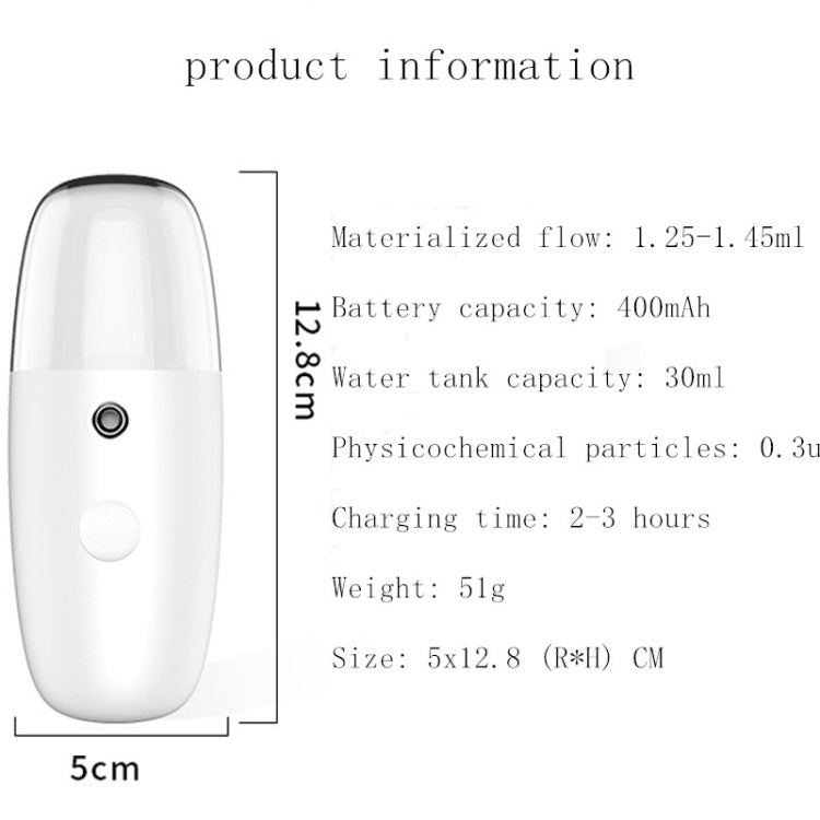 Personal Care Electronic Beauty Instrument Moisturizing Instrument Automatic Alcohol Sprayer