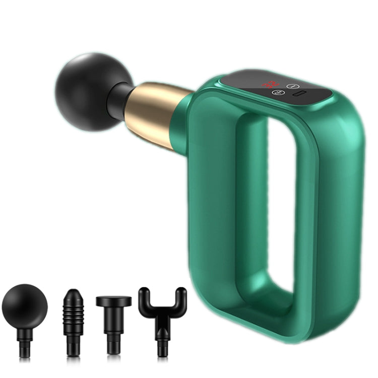 Mini Fascia Massager Pulse Micro-Current Physiotherapy Muscle Cervical Spine Massage Equipment, Specification:LCD Version