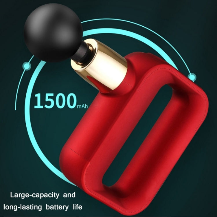 Mini Fascia Massager Pulse Micro-Current Physiotherapy Muscle Cervical Spine Massage Equipment, Specification:LCD Version