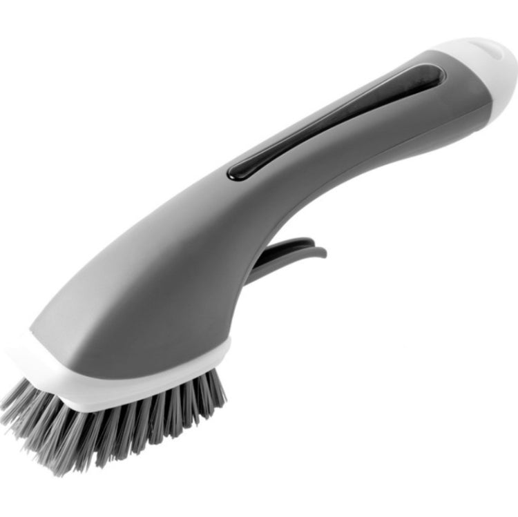 Long Handle Pot Brushes Automatically Add Dishwashing Detergent Tiles Water Spray Cleaning Brushes