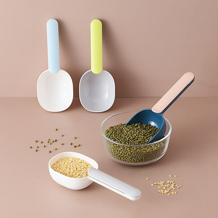 5 PCS Kitchen Multifunctional Plastic Scoop Rice Spoon Household Measuring Spoon Random Color Delivery