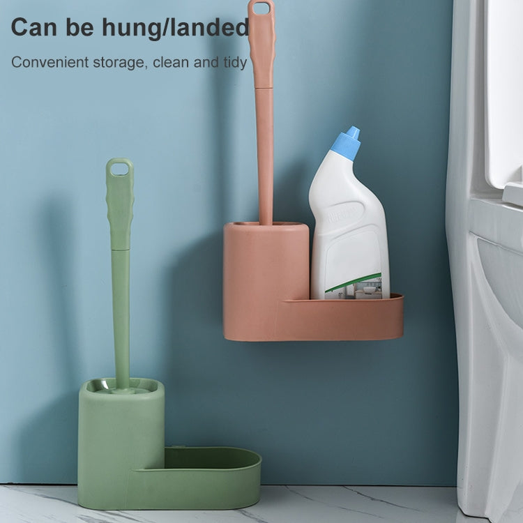 Household Punch-free Wall-hung Toilet Without Dead Corner Long Handle Toilet Brush