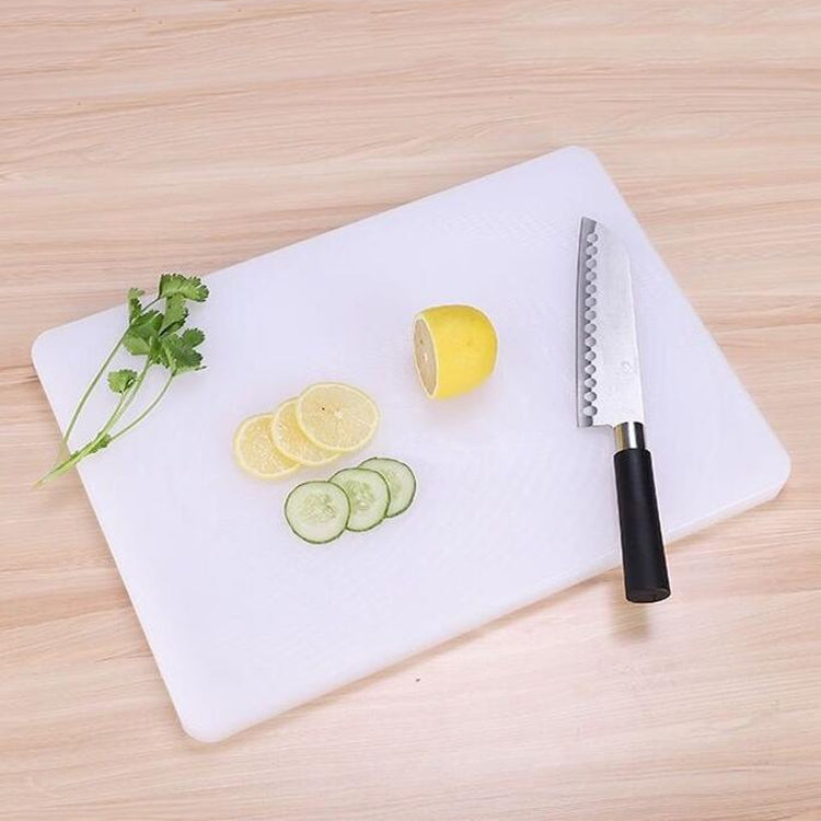Square PE Multifunctional Double-sided Cutting Board Fruit Anti-skid Cutting Board, Size:27x35x3.5cm