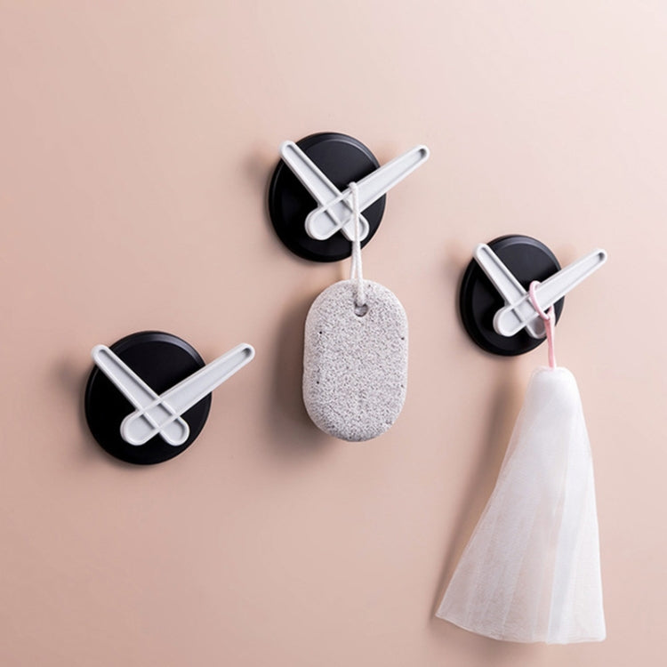 3 PCS Punch-Free Hook Adhesive Home Strong Bathroom Wall Door Key Decoration Sticky Hook
