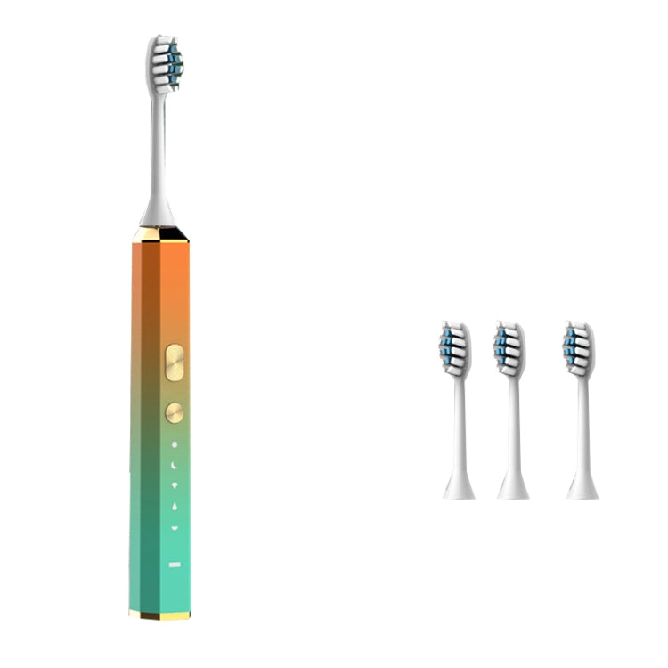 V6 Adult Magnetic Levitation Sonic Household Smart Electric Toothbrush Couple Soft Toothbrush, Style: Charge Model