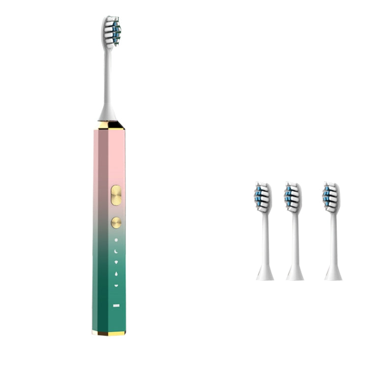 V6 Adult Magnetic Levitation Sonic Household Smart Electric Toothbrush Couple Soft Toothbrush, Style: Charge Model