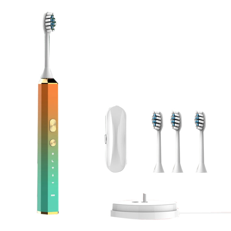 V6 Adult Magnetic Levitation Sonic Household Smart Electric Toothbrush Couple Soft Toothbrush, Style: Wireless Charge Model