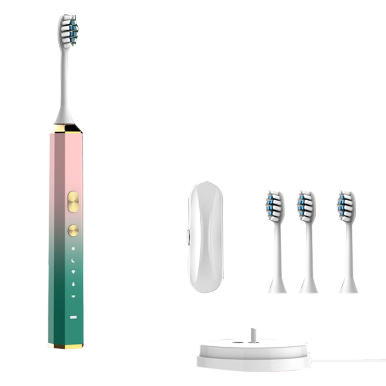 V6 Adult Magnetic Levitation Sonic Household Smart Electric Toothbrush Couple Soft Toothbrush, Style: Wireless Charge Model