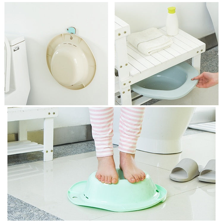 3 PCS Toilet Basin Pregnant Women And Elderly People Avoid Squats Wash Basins
