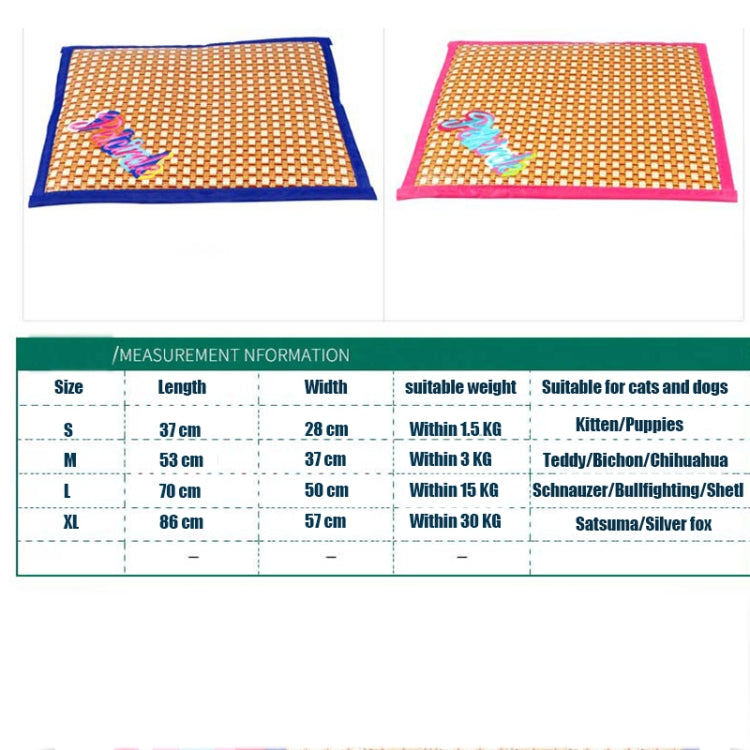 Petcircle Pet Mat Summer Dog Cooling Pad Double-sided Four Seasons Mat, Size:S