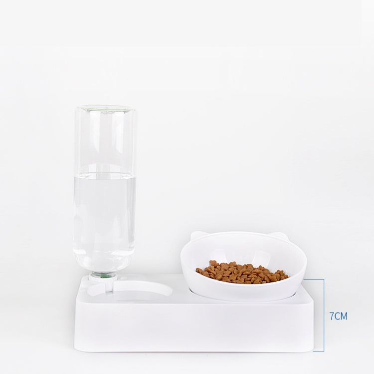 Pet Bowl Anti-tipping Automatic Drinking Water Feeding Bowl, Size:Small