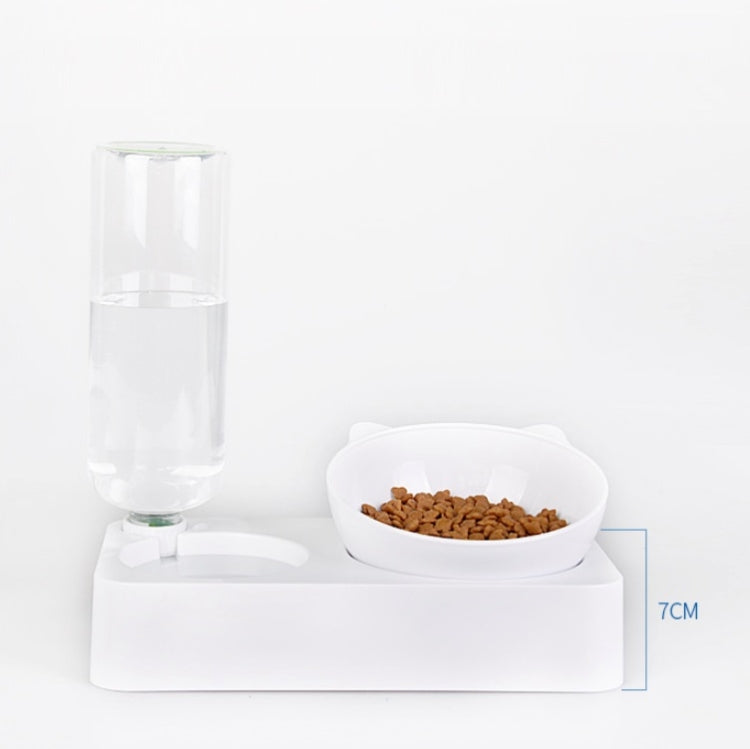Pet Bowl Anti-tipping Automatic Drinking Water Feeding Bowl, Size:Small