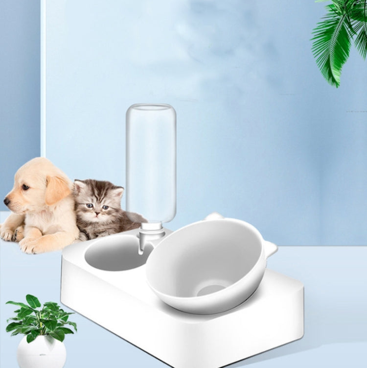 Pet Bowl Anti-tipping Automatic Drinking Water Feeding Bowl, Size:Large