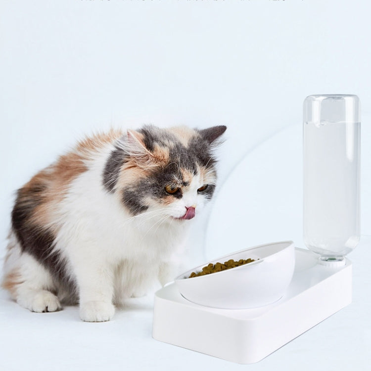 Pet Bowl Anti-tipping Automatic Drinking Water Feeding Bowl, Size:Large
