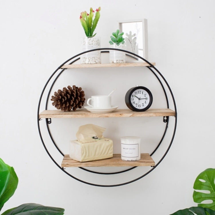 Home Living Room Wall Hanging Display Rack Wall Capboard Shelves, Size:50x50CM