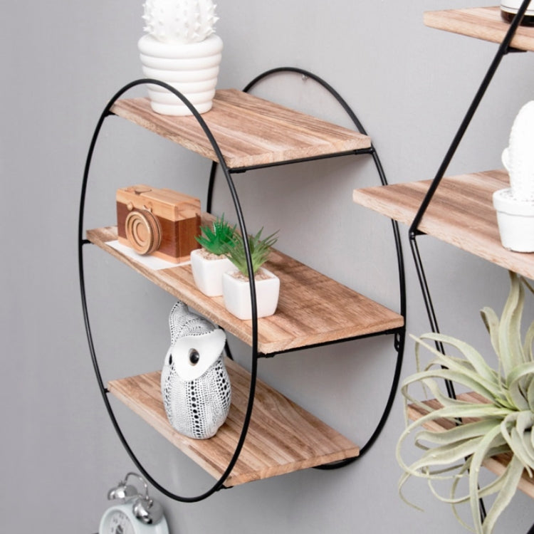 Home Living Room Wall Hanging Display Rack Wall Capboard Shelves, Size:50x50CM