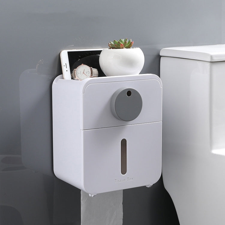 Toilet Tissue Box Wall-Mounted Waterproof Paper Box