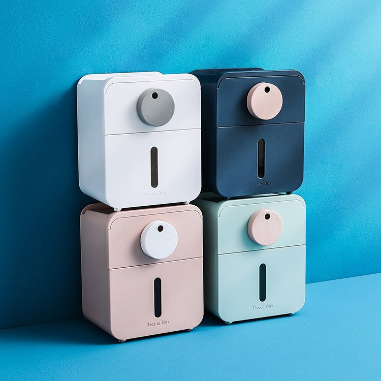 Toilet Tissue Box Wall-Mounted Waterproof Paper Box