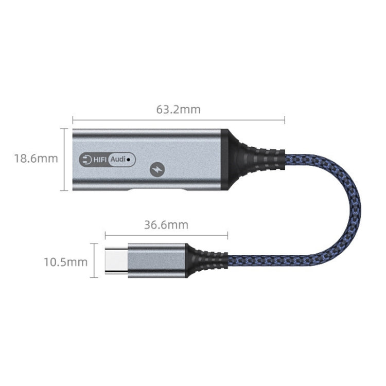 MH339A Type-c / USB-c Adapter Cable Mobile Phone Live Audio Charging Cable