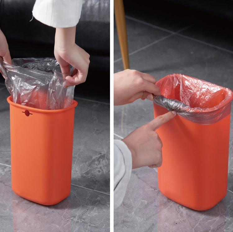 Stainless Steel Pedal Trash Bin Office Waste Paper Basket Tube Inner Barrel With Lid(Gray)