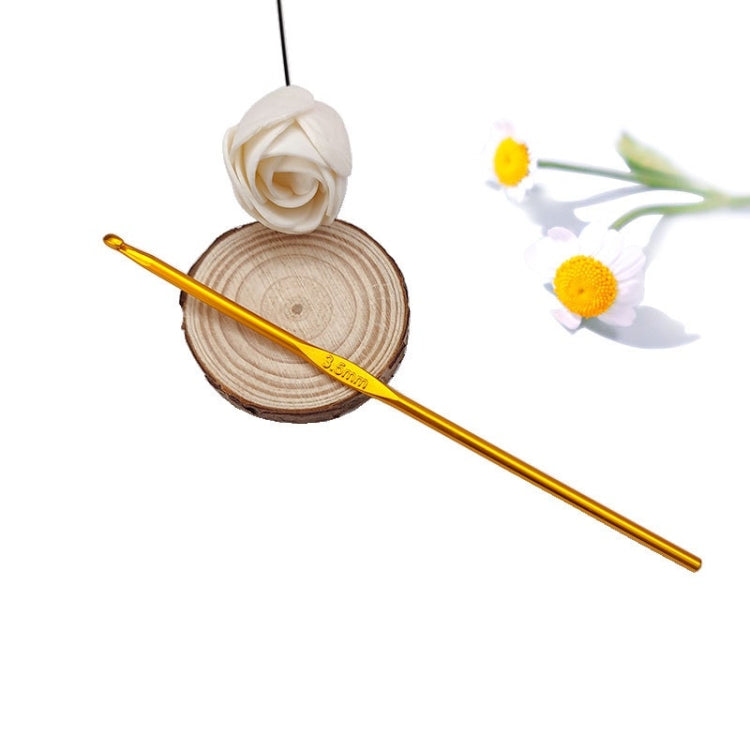 10 PCS Color Alumina Single Head Crochet Handmade DIY Knitting Tool Material, Specification:3.5mm