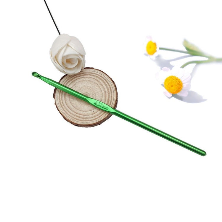 10 PCS Color Alumina Single Head Crochet Handmade DIY Knitting Tool Material, Specification:4.5mm