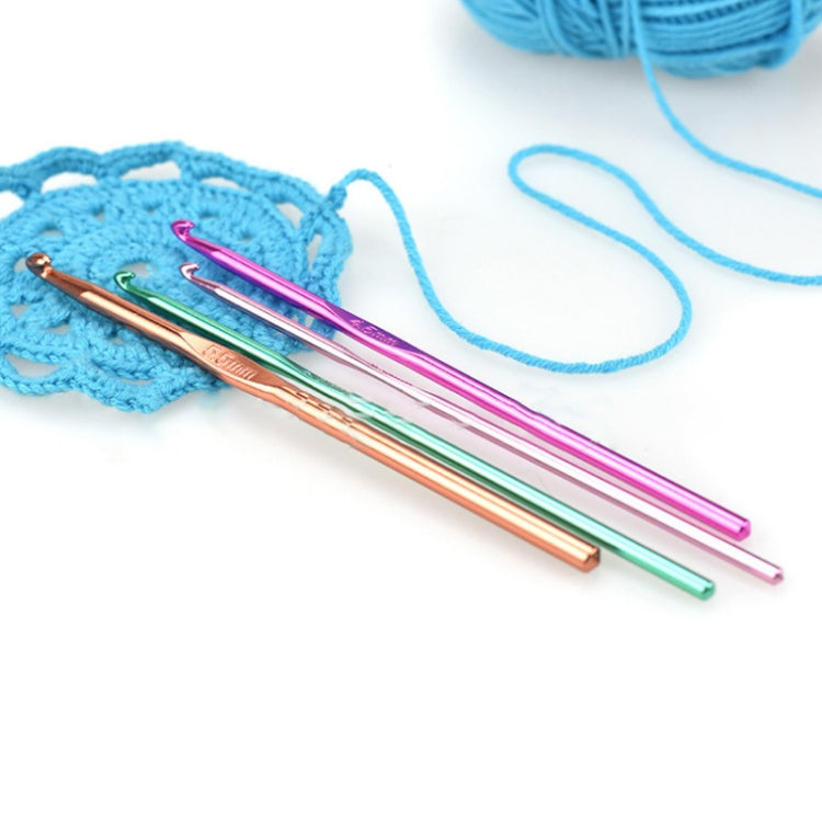 10 PCS Color Alumina Single Head Crochet Handmade DIY Knitting Tool Material, Specification:8.0mm