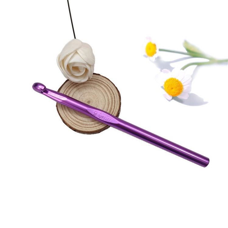 10 PCS Color Alumina Single Head Crochet Handmade DIY Knitting Tool Material, Specification:9.0mm