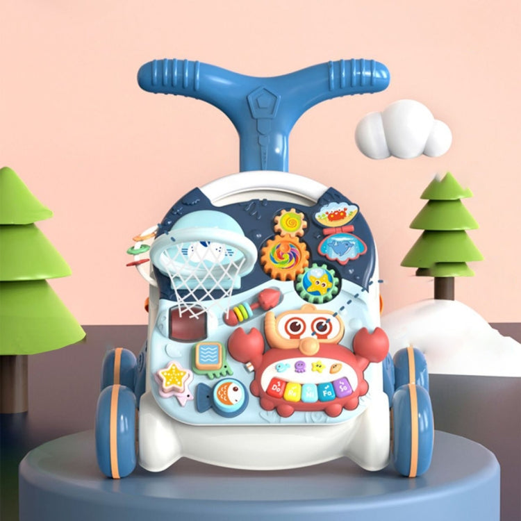 Multifunctional Baby Walker Trolley Anti-rollover Baby LearningTo Walk Kids Toys