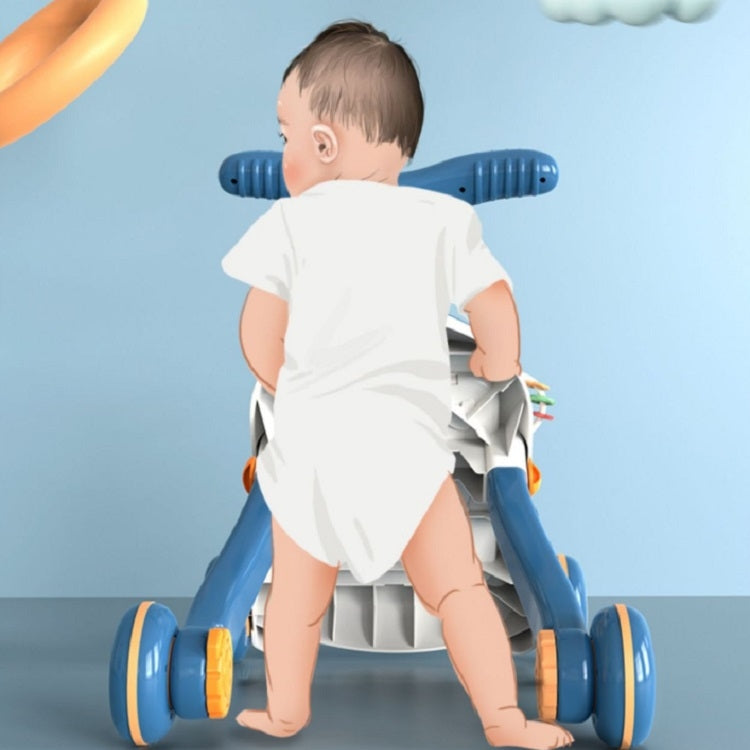 Multifunctional Baby Walker Trolley Anti-rollover Baby LearningTo Walk Kids Toys