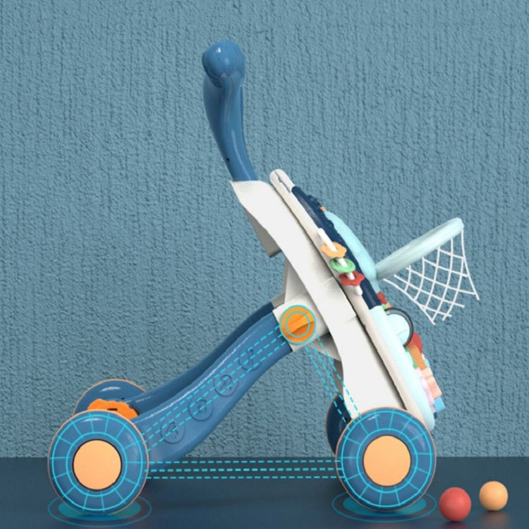 Multifunctional Baby Walker Trolley Anti-rollover Baby LearningTo Walk Kids Toys