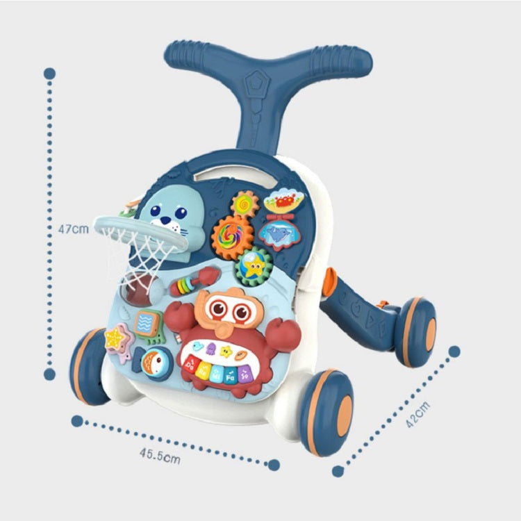 Multifunctional Baby Walker Trolley Anti-rollover Baby LearningTo Walk Kids Toys