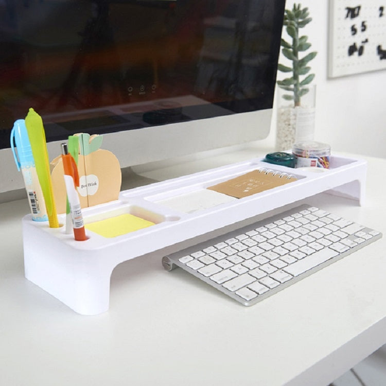 Table Stationery Finishing Office Supplies Computer Keyboard Storage Rack Multi-function Rack