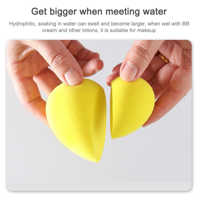 8 PCS Hydrophilic Wet And Dry Heart-shaped Non-latex Beauty Egg Set