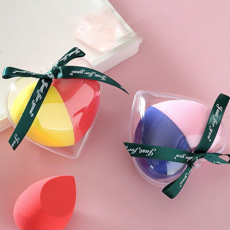 8 PCS Hydrophilic Wet And Dry Heart-shaped Non-latex Beauty Egg Set
