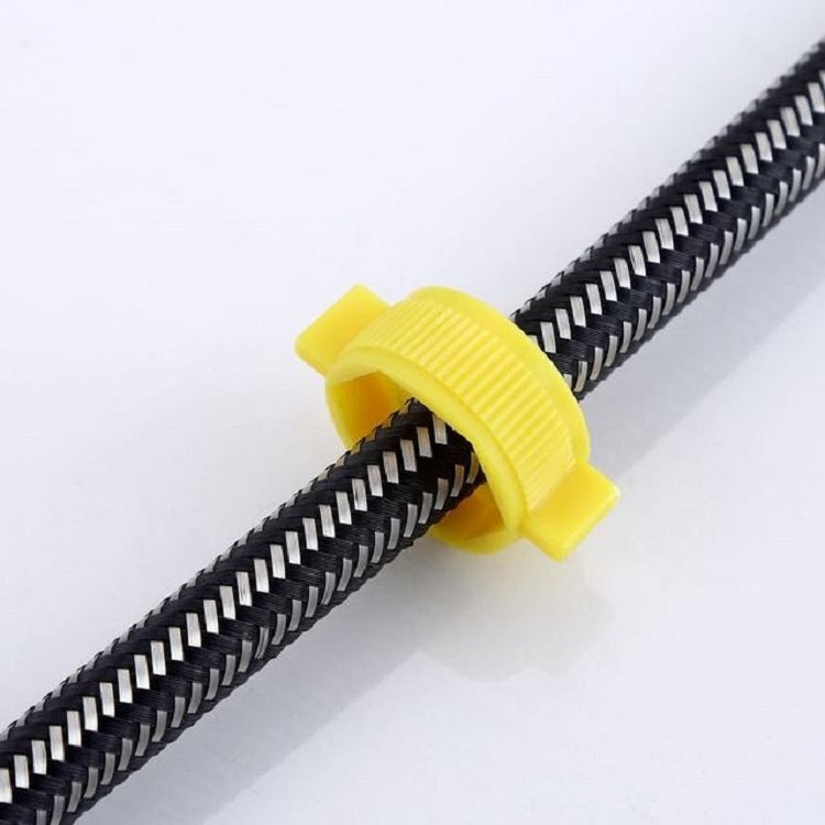 8 PCS 304 Stainless Steel Metal Weave High-pressure Explosion-proof Hot And Cold Water Inlet Hose, Size:20 cm