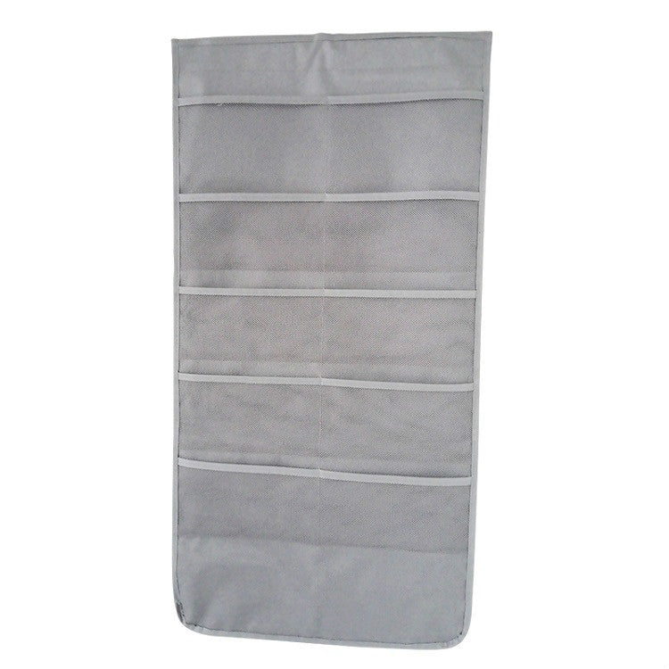 2PCS 30 Grid Double-sided Oxford Cloth Bra Underwear Panties Storage Hanging Bag, Style:Ordinary Models (5+10 grids)