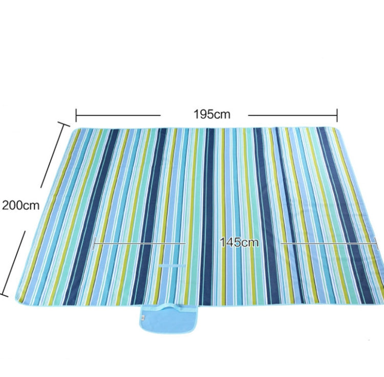 Picnic Mat Outdoor Portable Supplies Moisture Proof Picnic Grass Mat, Size:195X200CM(Lily)