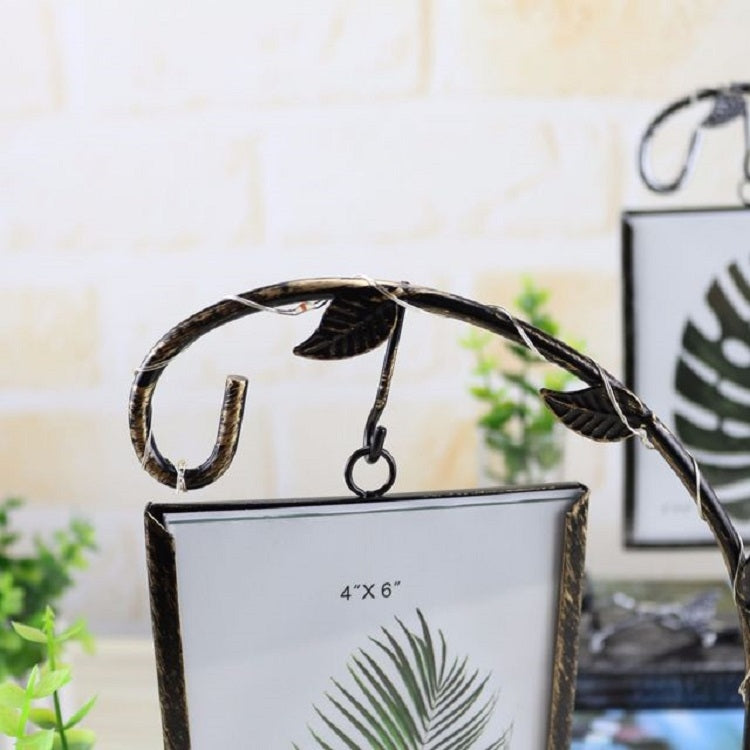 Creative Novelty Wrought Iron Glowing Hydroponic Photo Frame