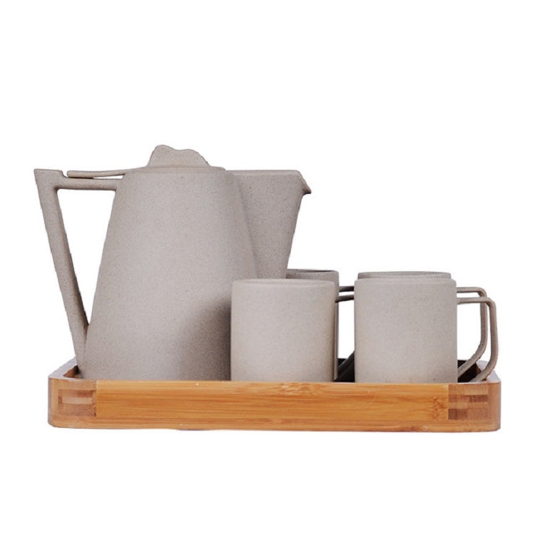 Personality Creative Ceramic Retro Tea Set, Style:White porcelain water set