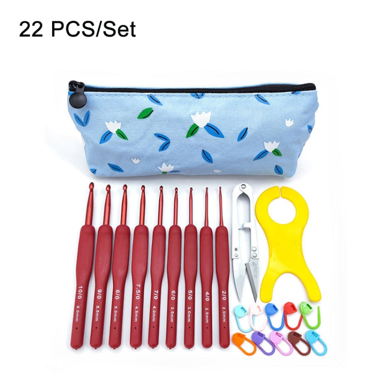 22 PCS/Set Handmade DIY Sweater Knitting Crochet Tools Material Set