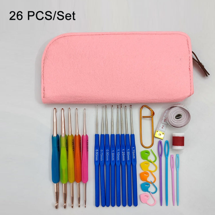 26 PCS/Set Handmade DIY Sweater Knitting Crochet Tools Material Set