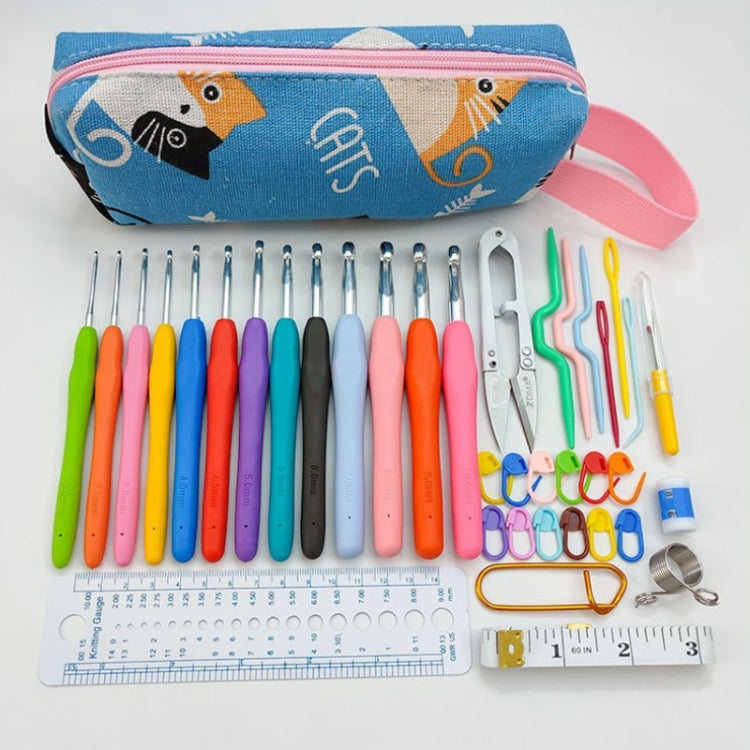 39 PCS/Set Handmade DIY Sweater Knitting Crochet Tools Material Set