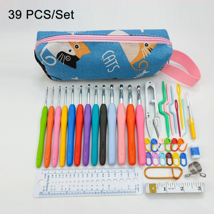 39 PCS/Set Handmade DIY Sweater Knitting Crochet Tools Material Set