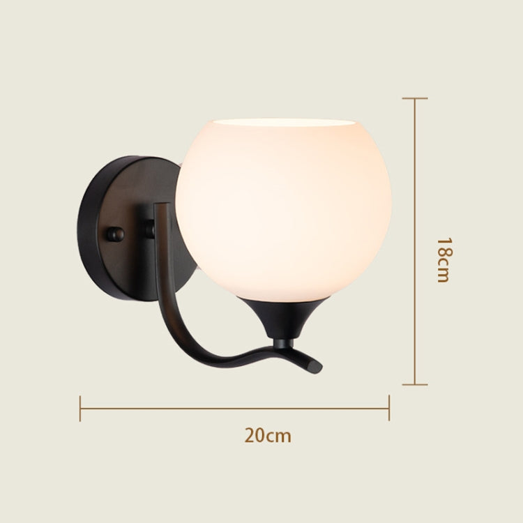 Bedroom Bedside Wall Lamp Indoor LED Lamp, Power Source:5W White Light