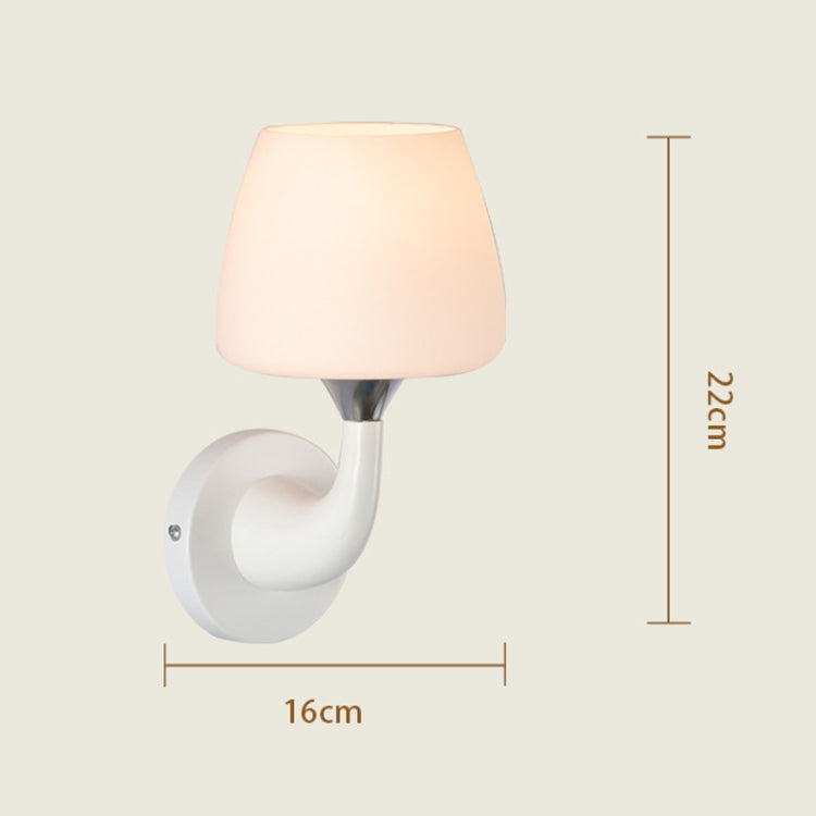 Bedroom Bedside Wall Lamp Indoor LED Lamp, Power Source:5W White Light