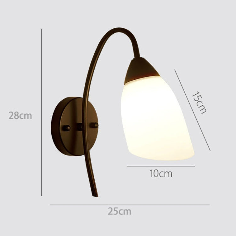 Bedroom Bedside Wall Lamp Indoor LED Lamp, Power Source:5W Warm Light