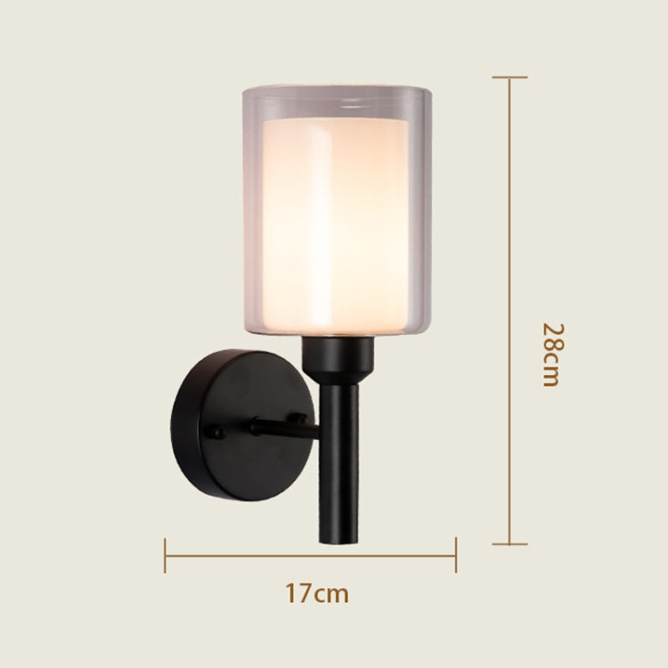 Bedroom Bedside Wall Lamp Indoor LED Lamp, Power Source:5W Warm Light